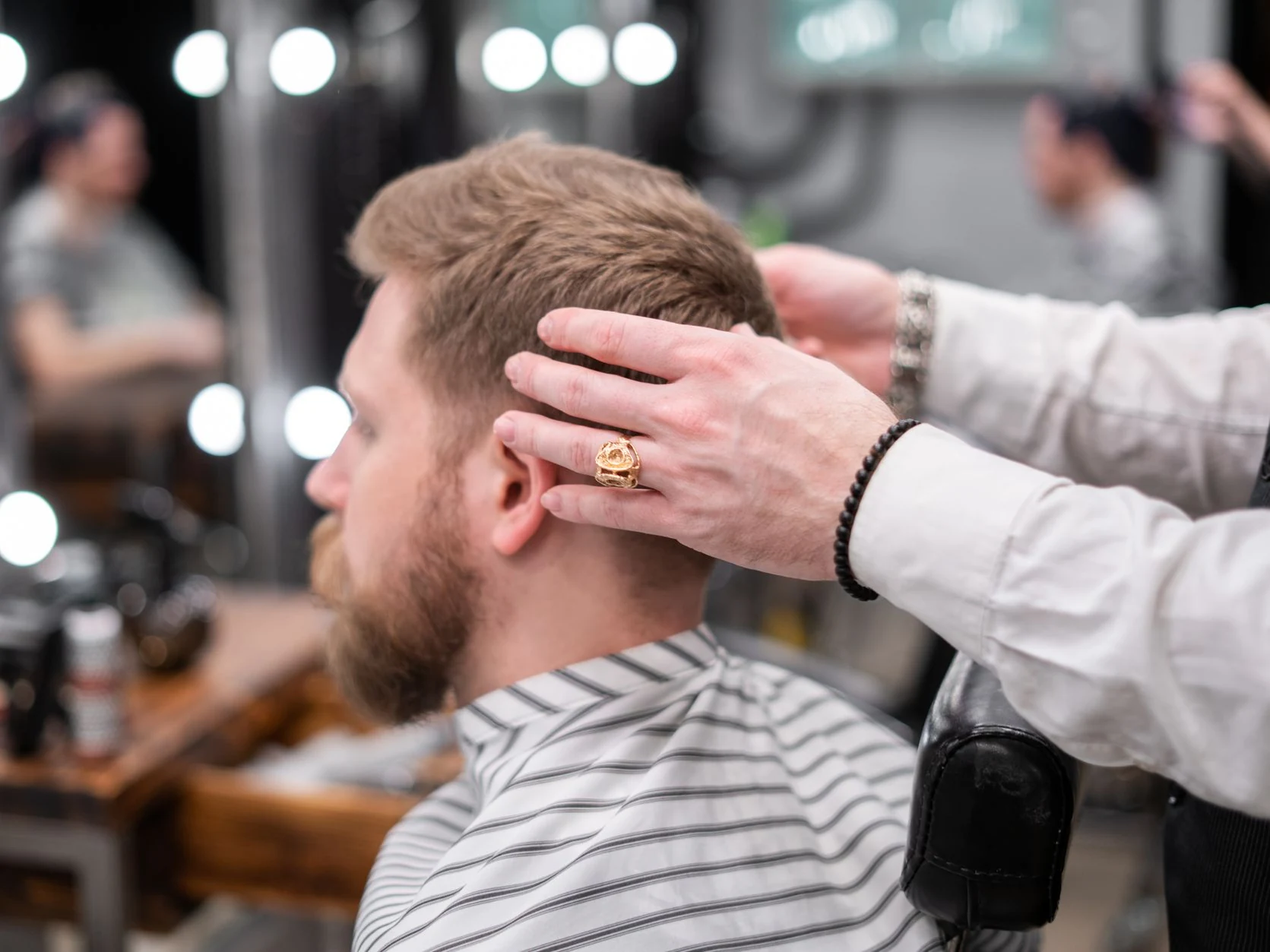 haircut detail